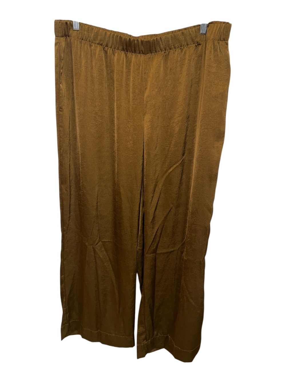 a new day Wide Leg Pull-On Pants in Caramel Brown